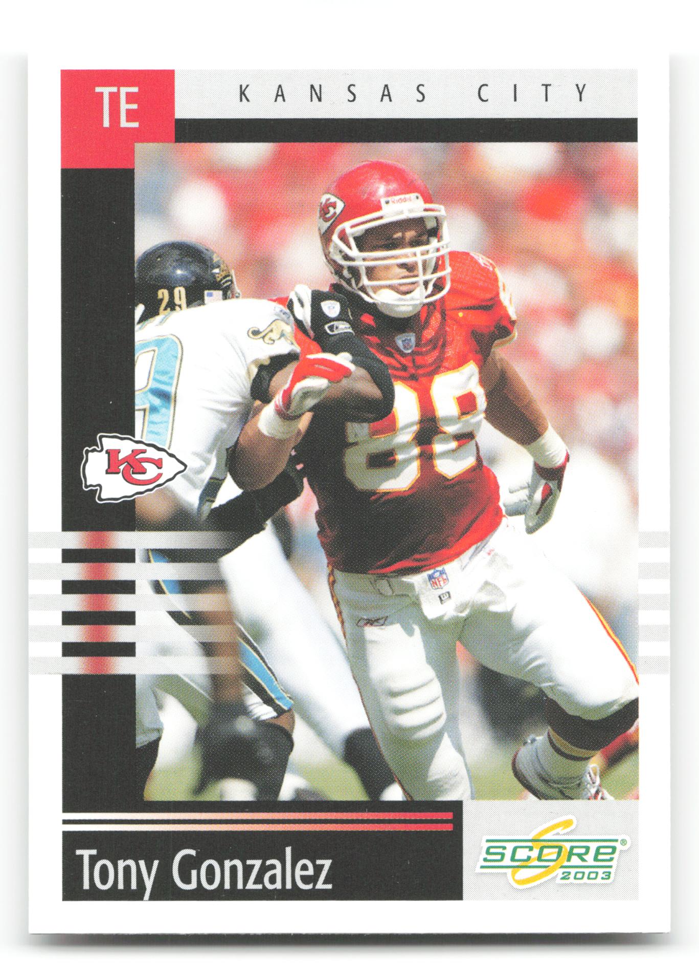 Tony Gonzalez - #66 - 2003 Score - Score