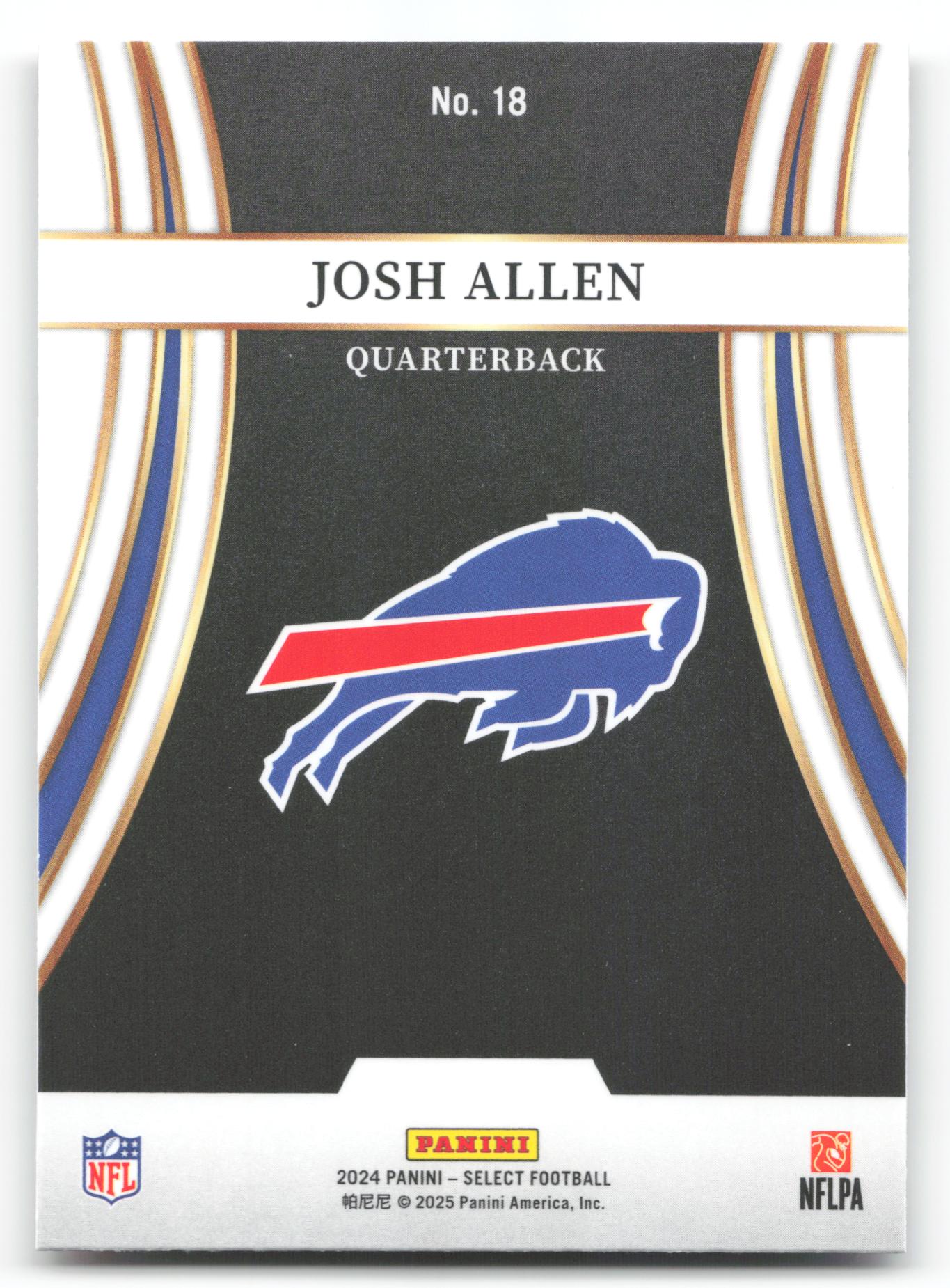 Josh Allen - #18 - 2024 Panini Select - Select