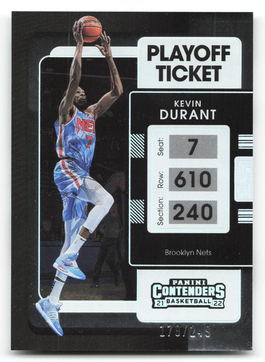Kevin Durant - #84 - 2021-22 Panini Contenders - Panini