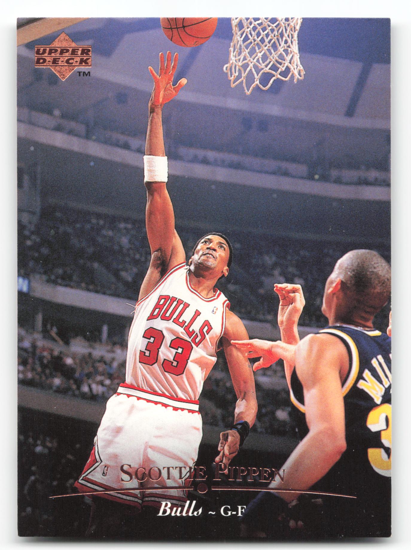 Scottie Pippen - #186 - 1995-96 Upper Deck - Upper Deck