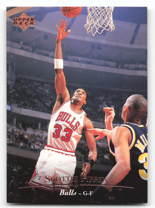 Scottie Pippen - #186 - 1995-96 Upper Deck - Upper Deck