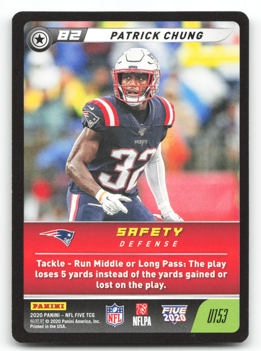 Patrick Chung - #U153 - 2020 Panini NFL Five - Panini