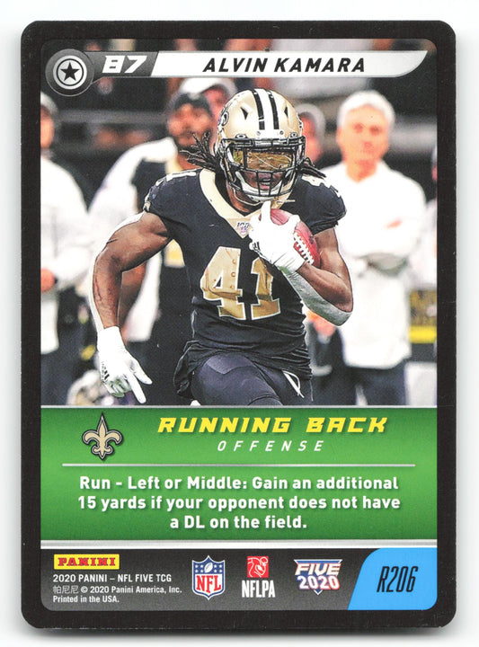 Alvin Kamara - #R206 - 2020 Panini NFL Five - Panini