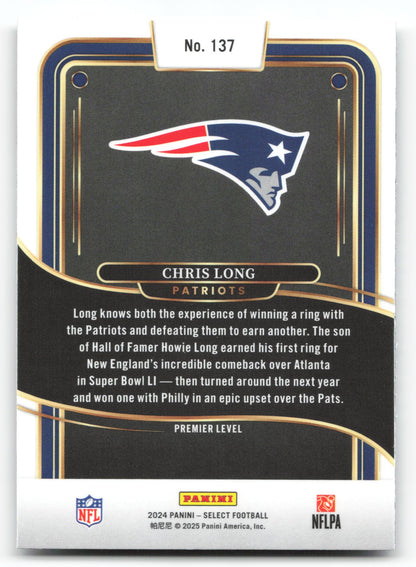 Chris Long - #137 - 2024 Panini Select - Panini