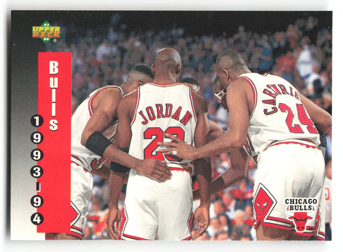 Chicago Bulls - #213 - 1993-94 Upper Deck - Upper Deck