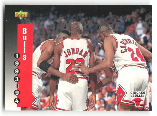 Chicago Bulls - #213 - 1993-94 Upper Deck - Upper Deck
