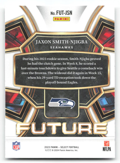 Jaxon Smith-Njigba - #FUT-JSN - 2023 Panini Select - Select