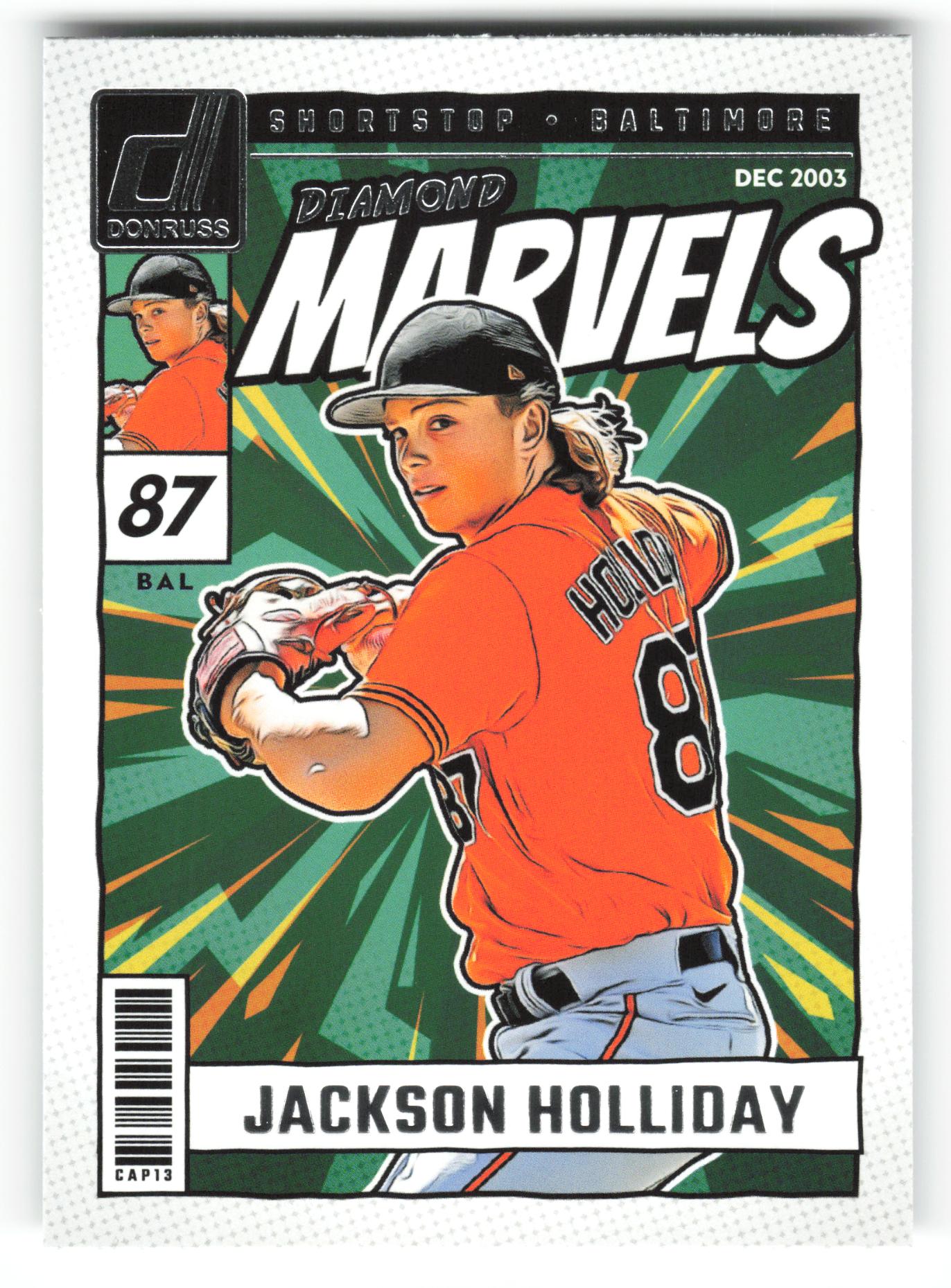 Jackson Holliday - #5 - 2024 Donruss - Donruss