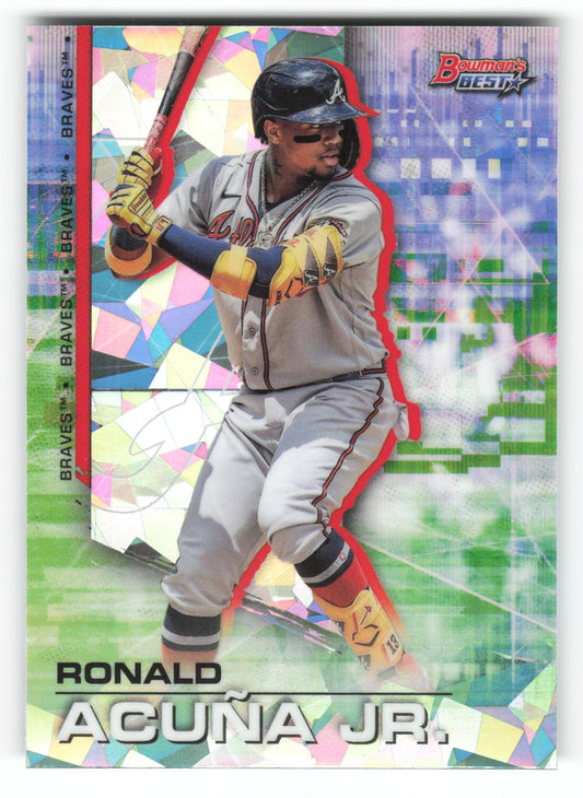 Ronald Acuña Jr. - #52 - 2021 Bowman's Best - Bowman
