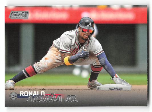 Ronald Acuña Jr. - #262 - 2023 Stadium Club - Topps