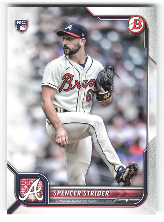 Spencer Strider - #41 - 2022 Bowman - Bowman