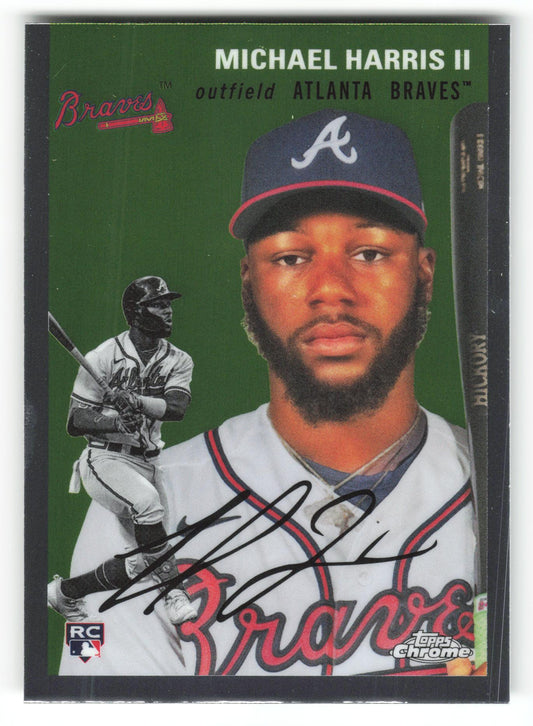 Michael Harris II - #450 - 2023 Topps Chrome Platinum Anniversary - Topps