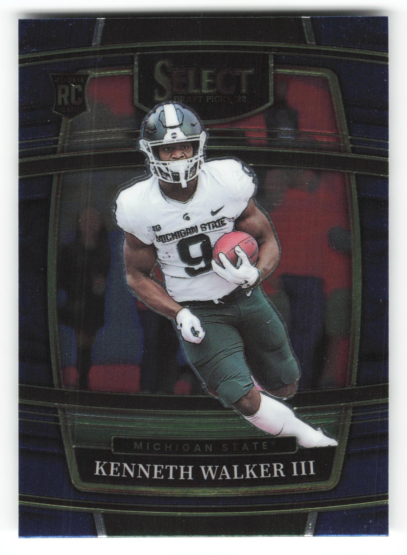 Kenneth Walker III - #15 - 2022 Panini Select Draft Picks - Panini