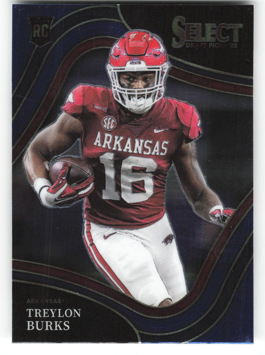 Treylon Burks - #106 - 2022 Panini Select Draft Picks - Select