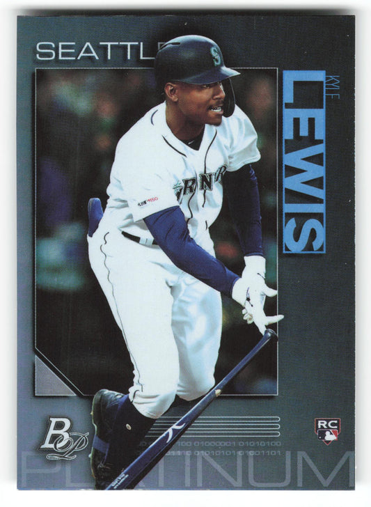 Kyle Lewis - #50 - 2020 Bowman Platinum - Bowman