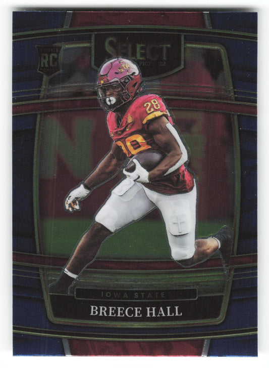 Breece Hall - #12 - 2022 Panini Select Draft Picks - Panini