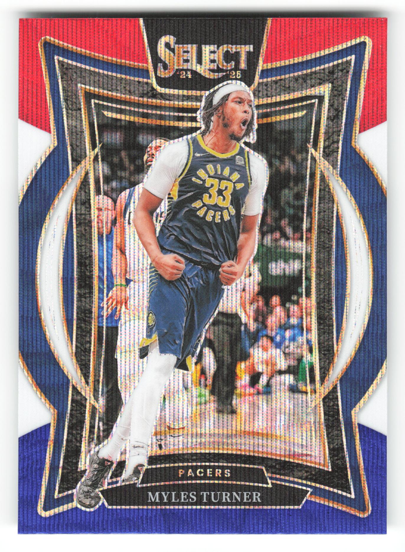 Myles Turner - #4 - 2024-25 Panini Select - Select