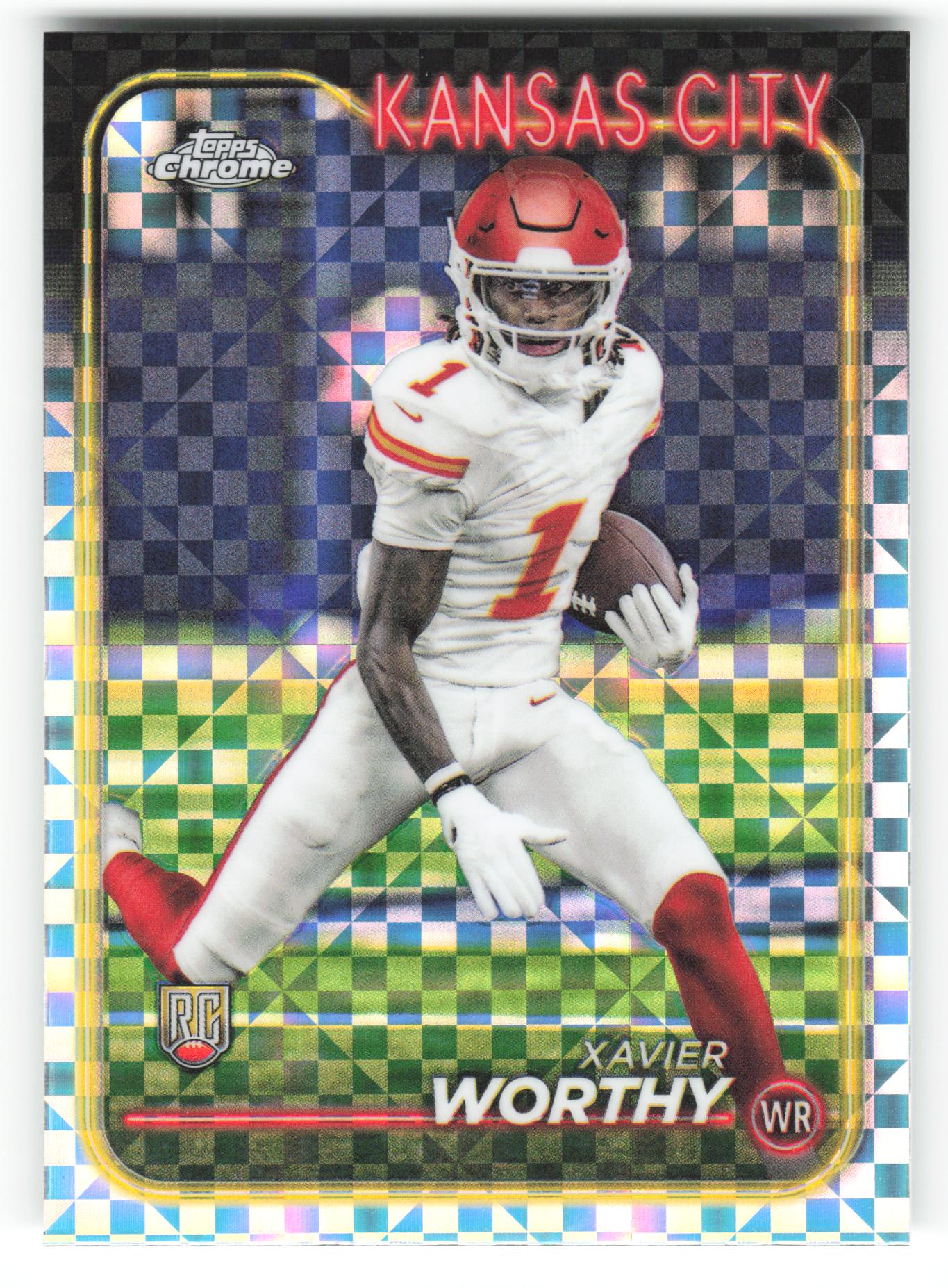 Xavier Worthy - #208 - 2024 Topps Chrome - Topps