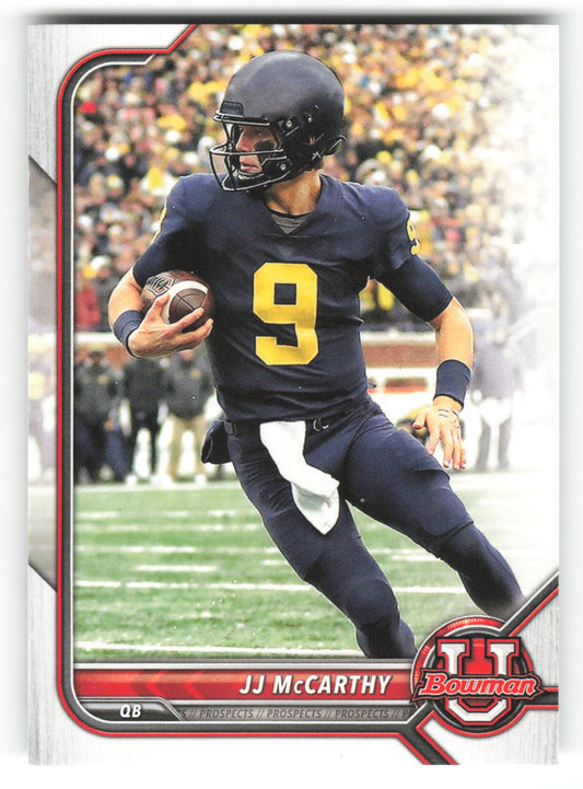 JJ McCarthy - #79 - 2021-22 Bowman University - Bowman