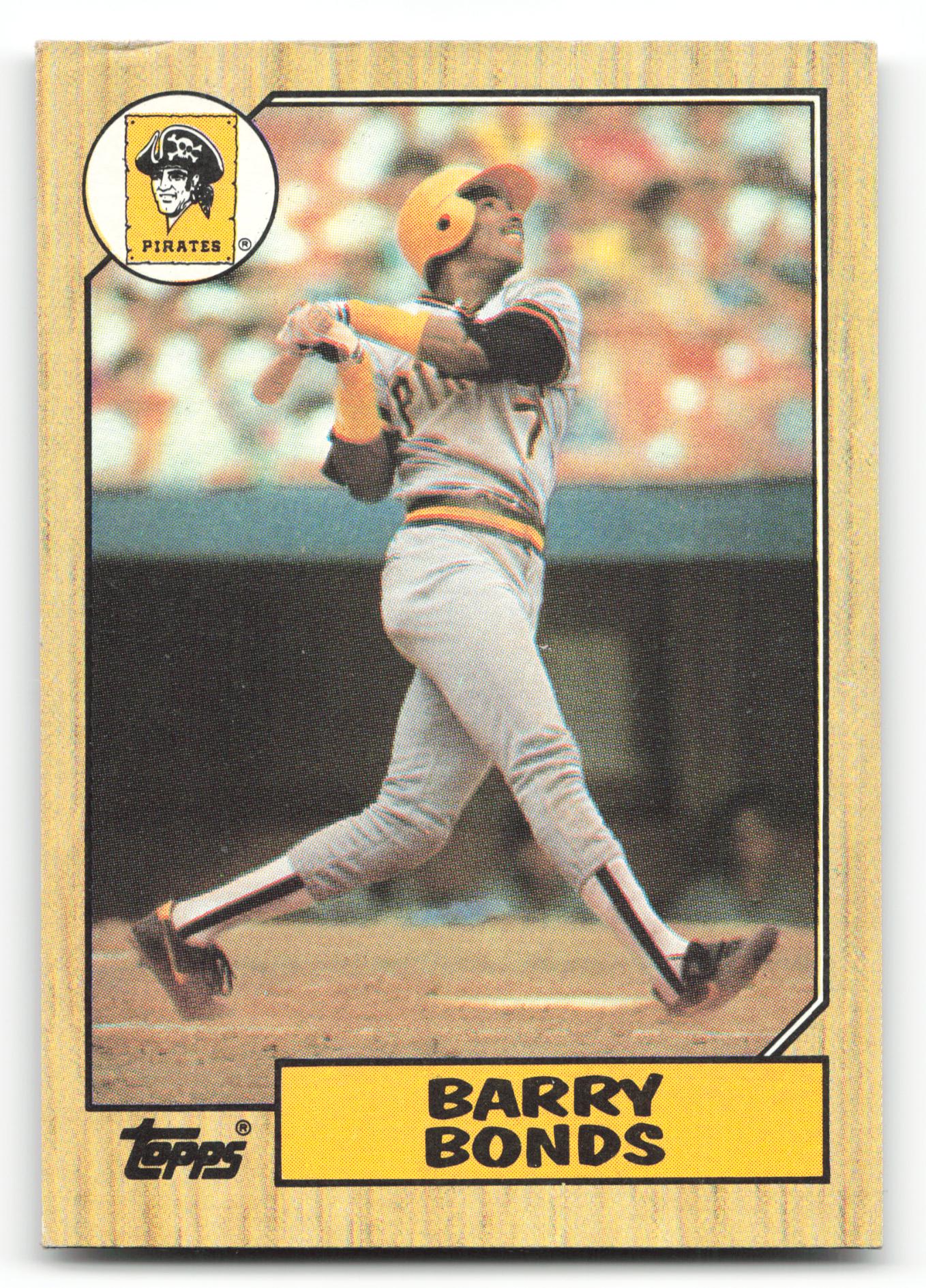 Barry Bonds - #320 - 1987 Topps - Topps