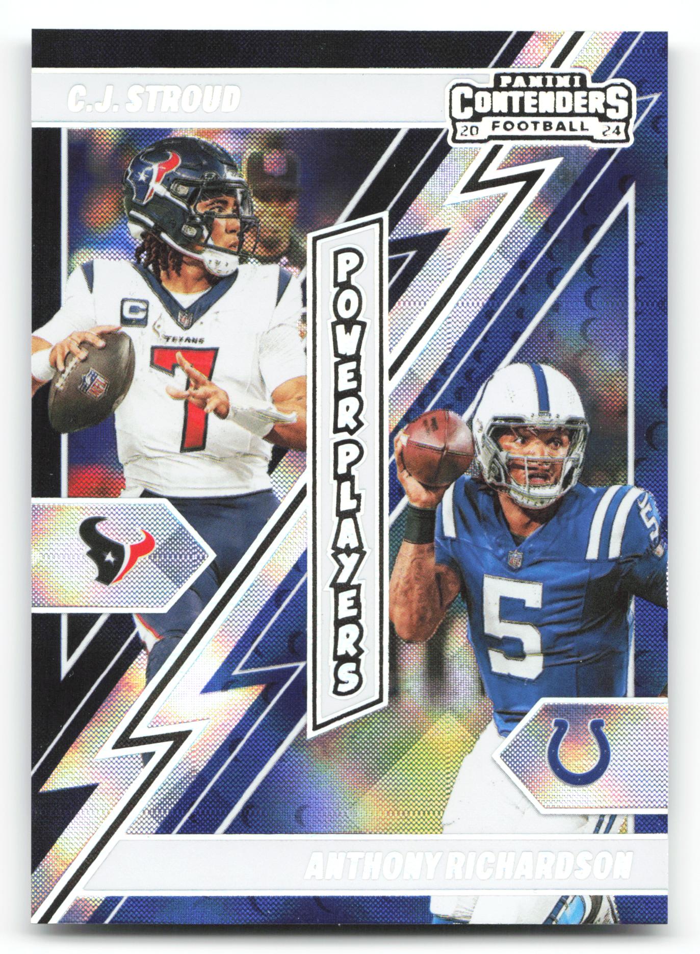 Anthony Richardson / C.J. Stroud - #5 - 2024 Panini Contenders - Panini