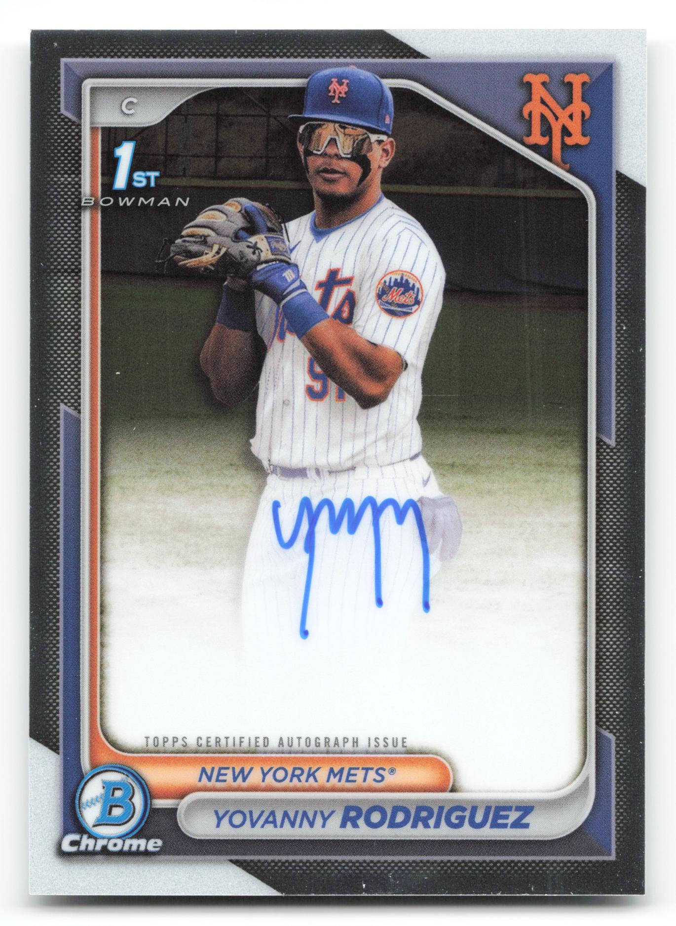 Yovanny Rodriguez - #CPA-YR - 2024 Bowman Chrome - Bowman