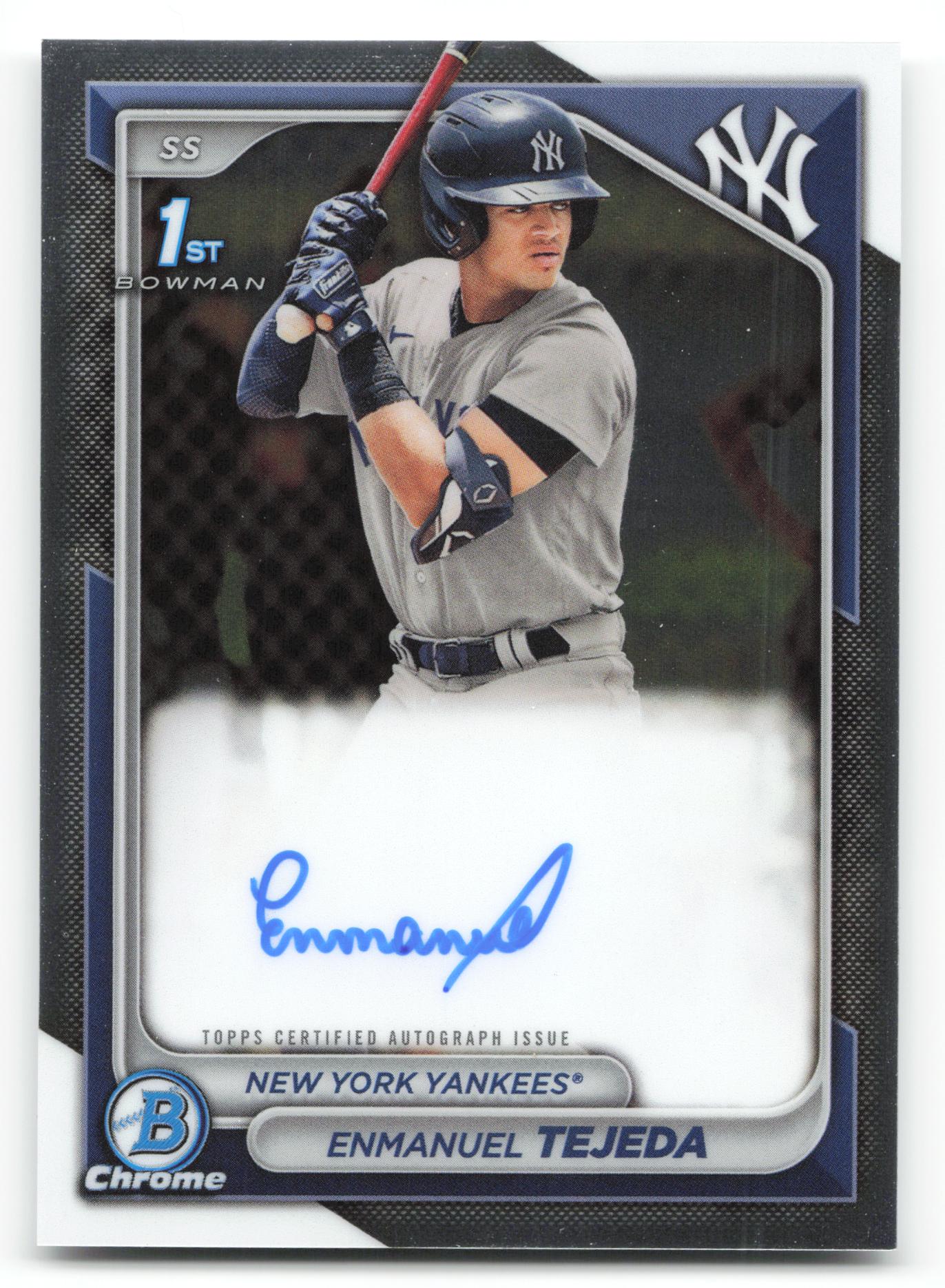 Enmanuel Tejeda - #CPA-ETE - 2024 Bowman - Bowman