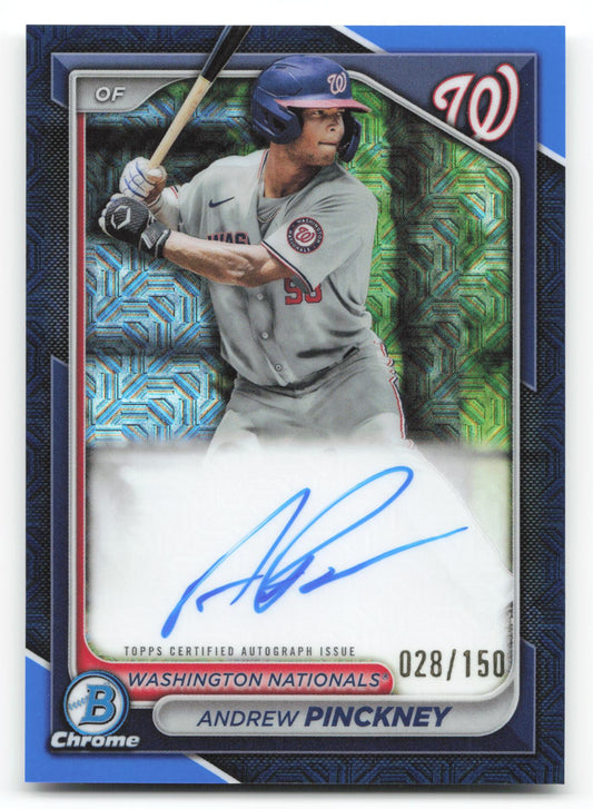 Andrew Pinckney - #BMA-AP - 2024 Bowman Chrome - Bowman
