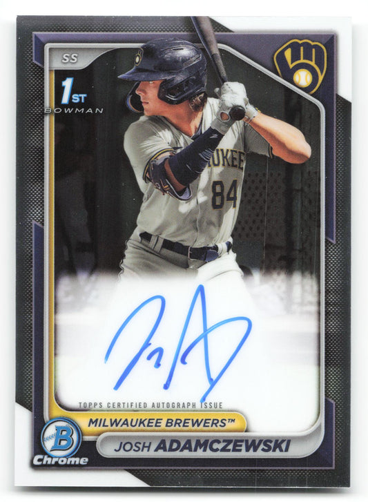 Josh Adamczewski - #CPA-JAI - 2024 Bowman Chrome - Bowman