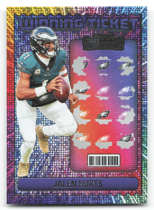 Jalen Hurts - #3 - 2024 Panini Contenders - Panini