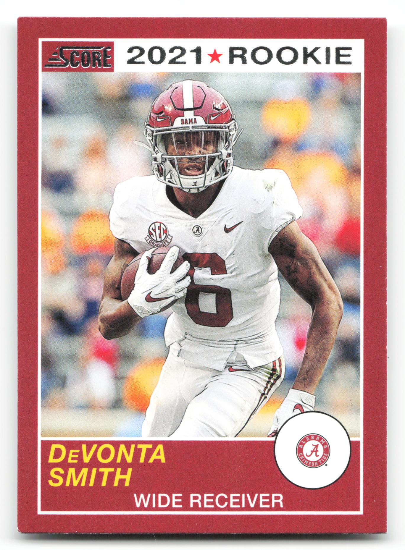 2021 Panini Chronicles Draft Picks #63 DeVonta Smith Pink