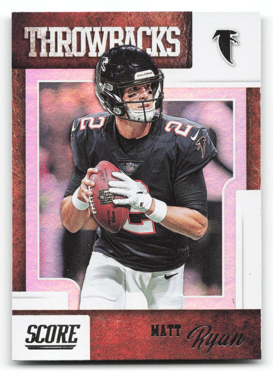 2019 Score #T-2 Matt Ryan Throwbacks