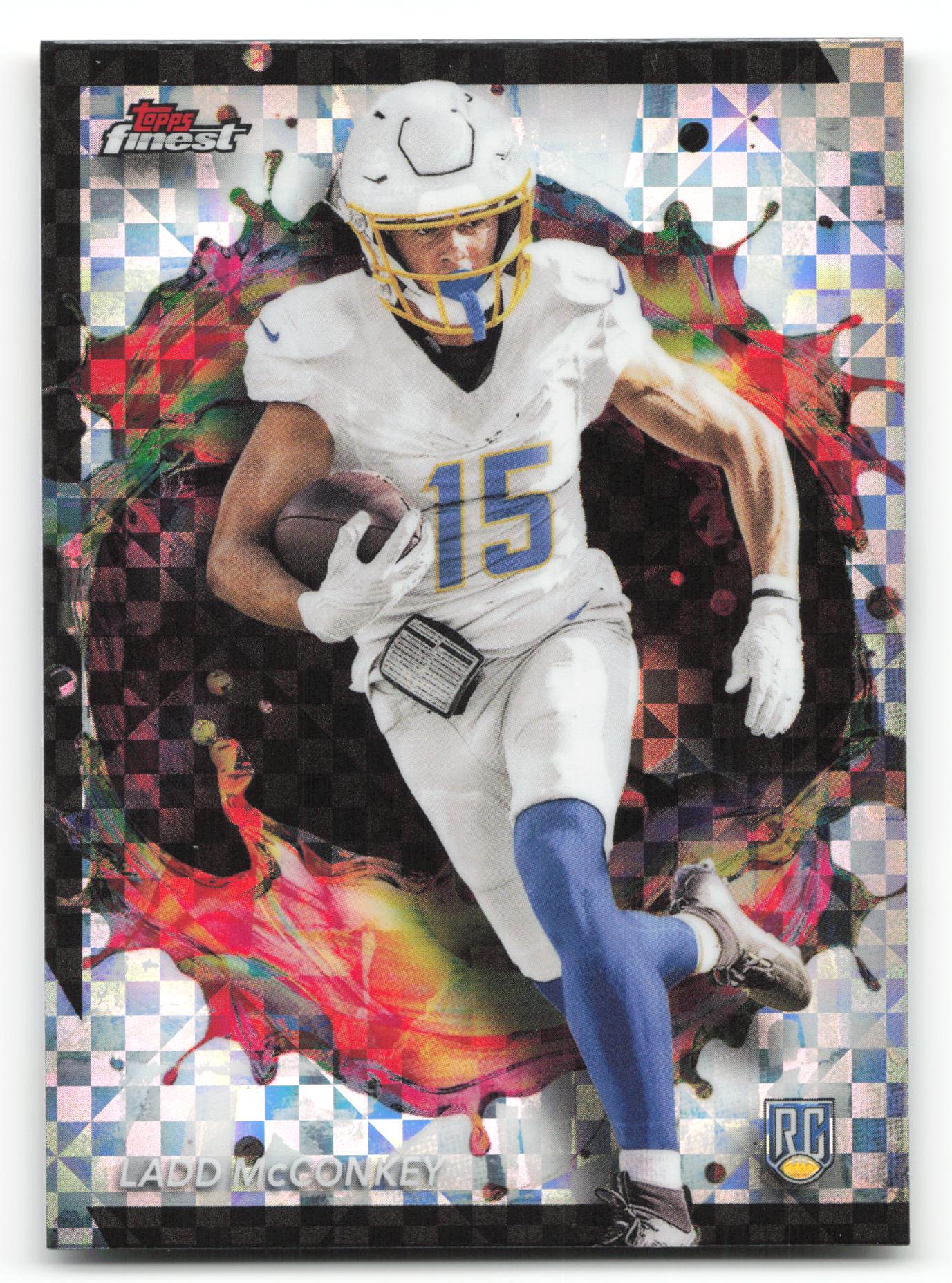 Ladd McConkey - #261 - 2024 Finest - Topps