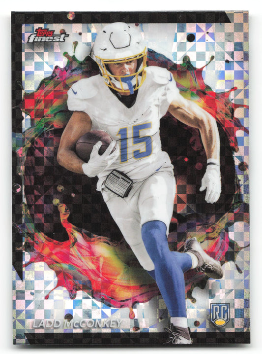 Ladd McConkey - #261 - 2024 Finest - Topps