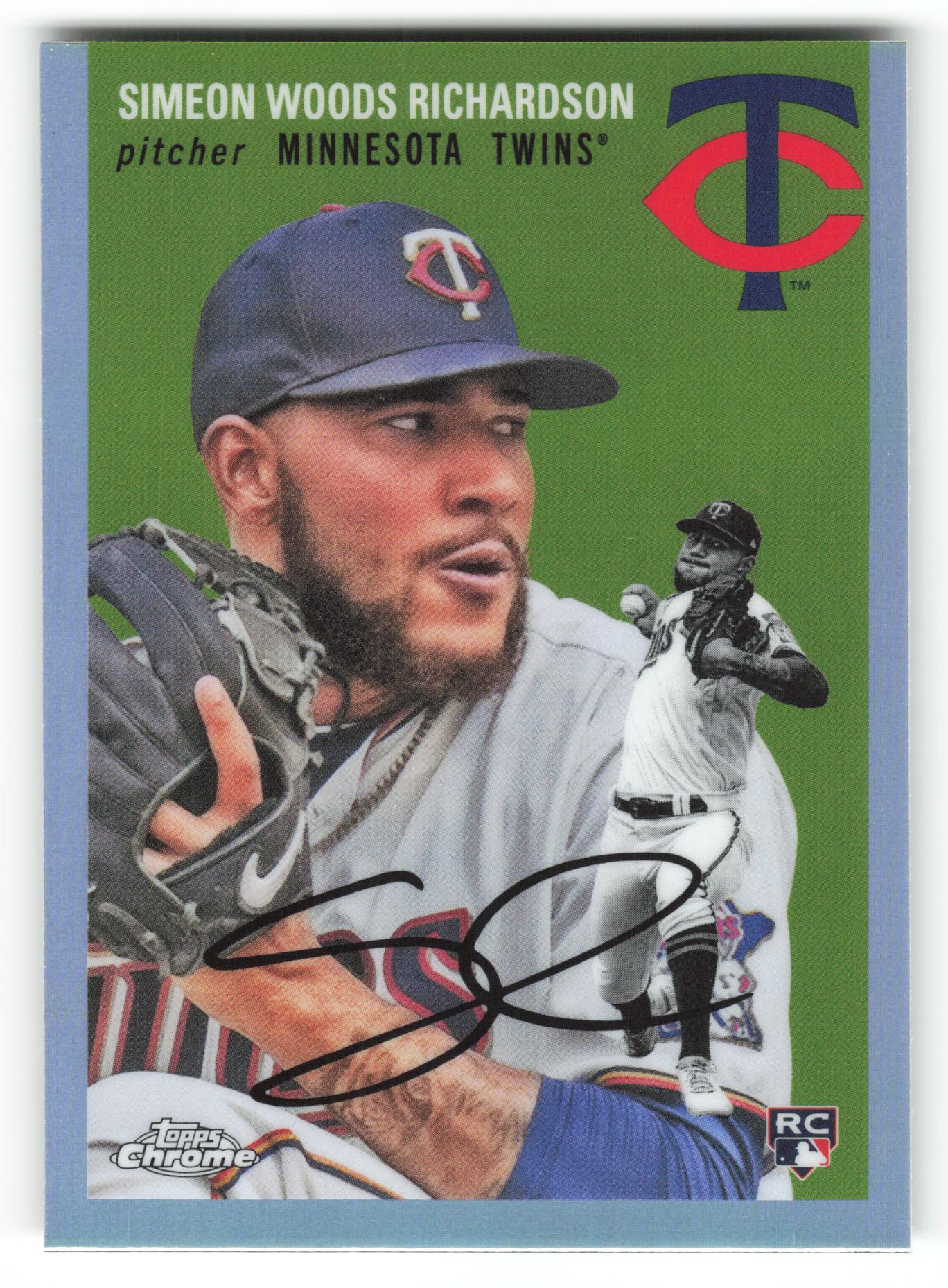 2023 Topps Chrome Platinum Anniversary #135 Simeon Woods Richardson Refractor