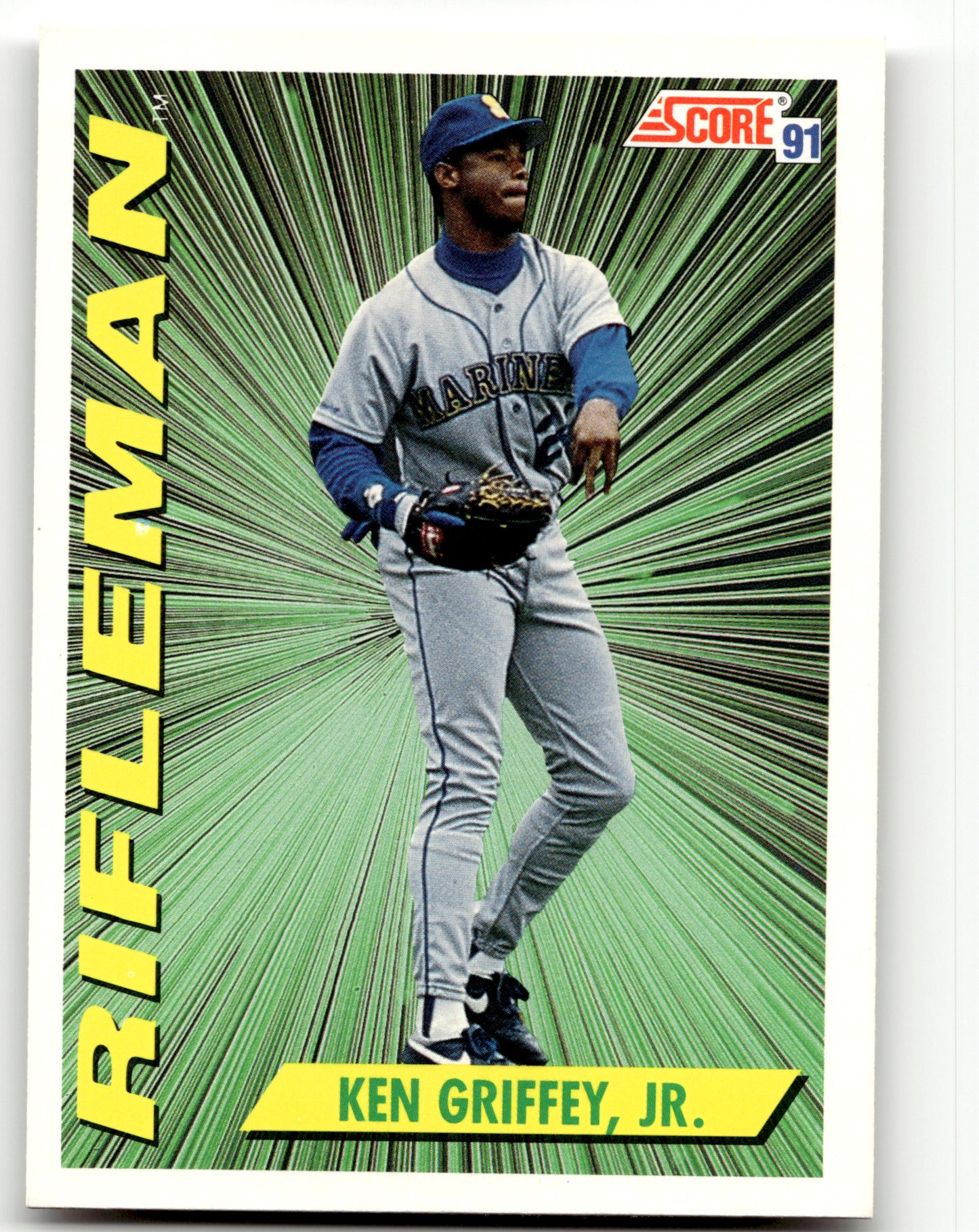 Ken Griffey, Jr. - #697 - 1991 Score - Score