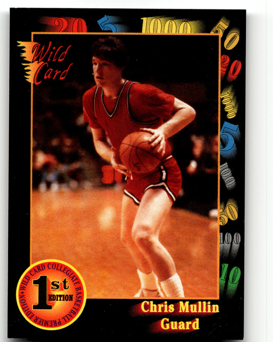 Chris Mullin - #13b - 1991-92 Wild Card -