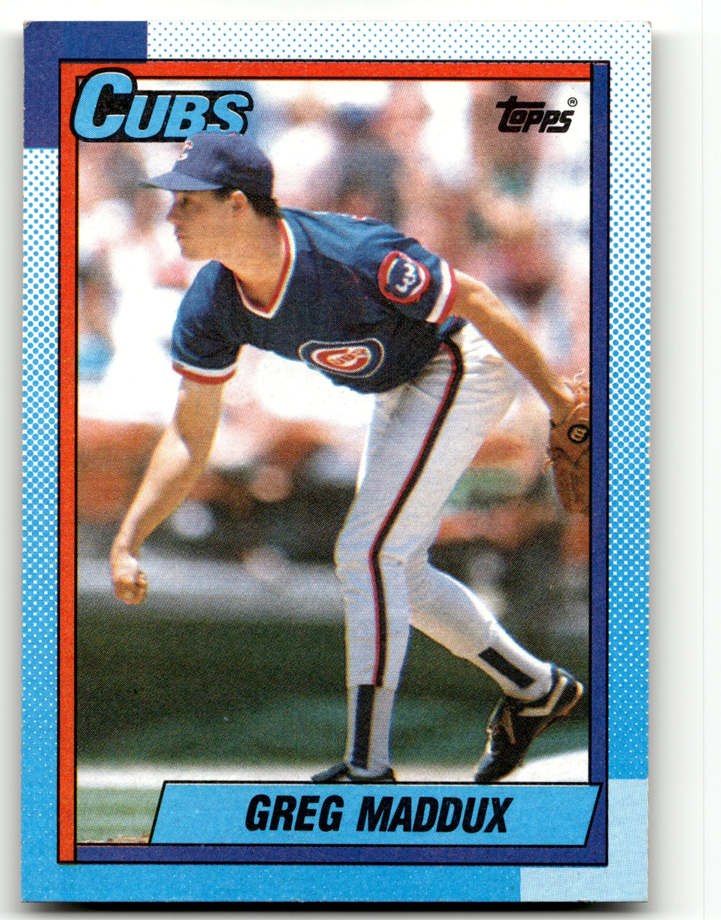 Greg Maddux - #715 - 1990 Topps - Topps