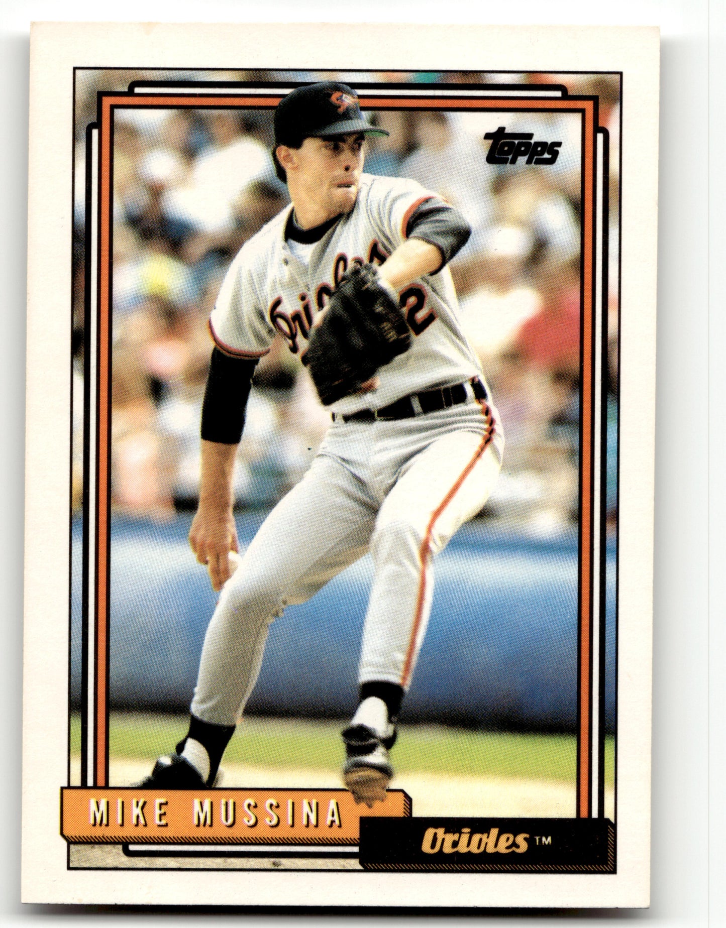 Mike Mussina - #242 - 1992 Topps - Topps
