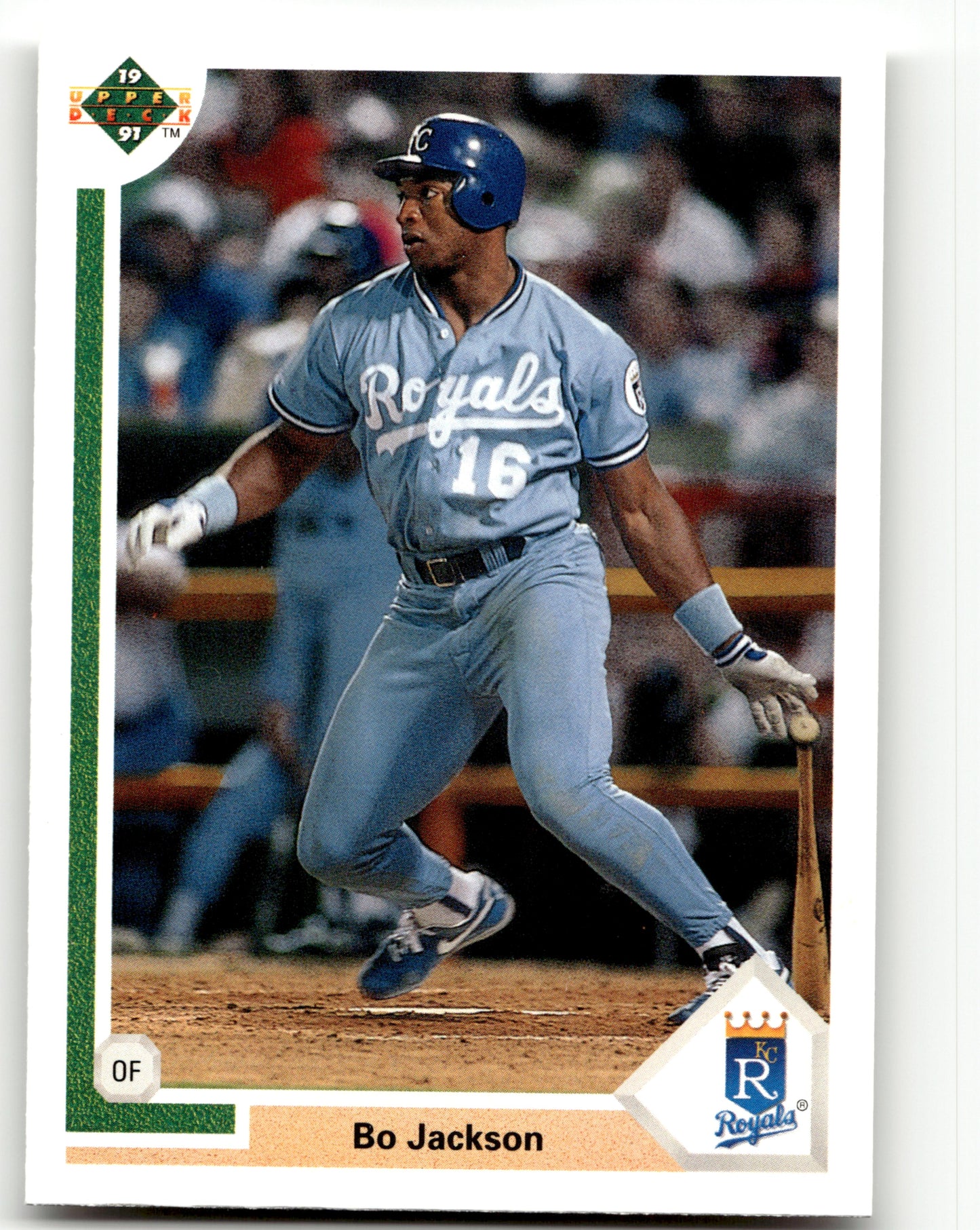 Bo Jackson - #545b - 1991 Upper Deck - Upper Deck