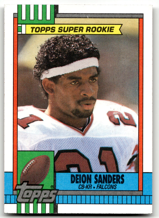 Deion Sanders - #469 - 1990 Topps - Topps