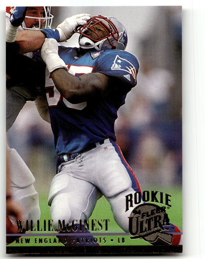 Willie McGinest - #452 - 1994 Ultra -