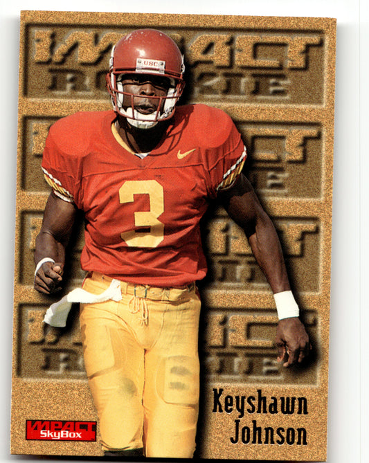 Keyshawn Johnson - #169 - 1996 SkyBox Impact -
