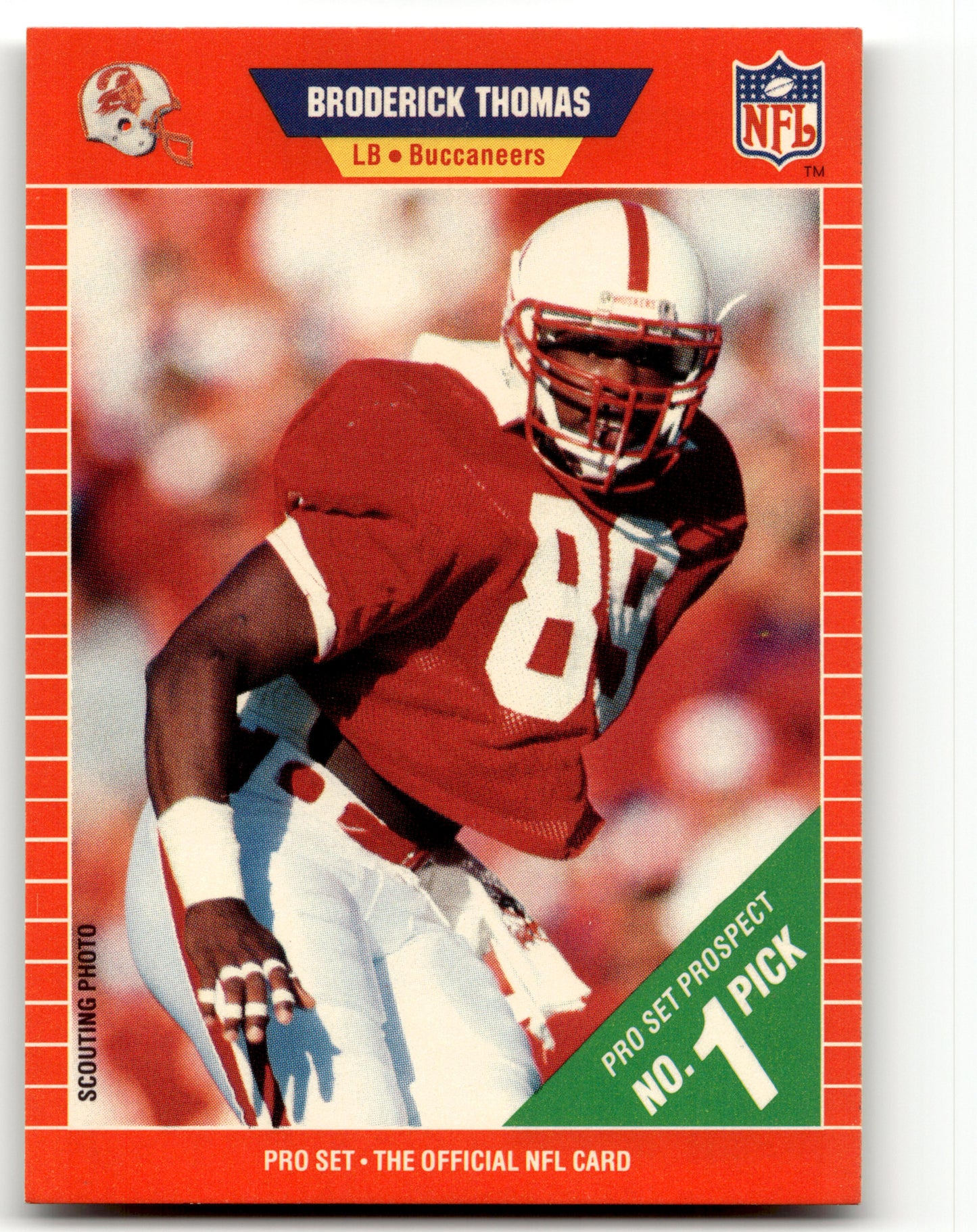 Broderick Thomas - #515 - 1989 Pro Set -