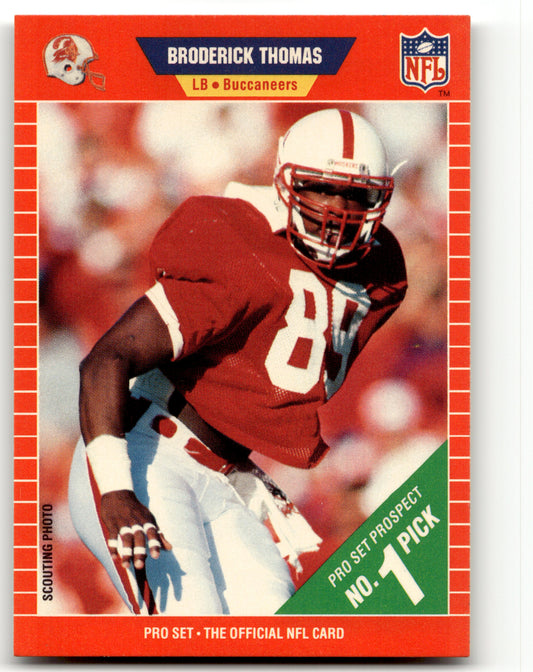 Broderick Thomas - #515 - 1989 Pro Set -