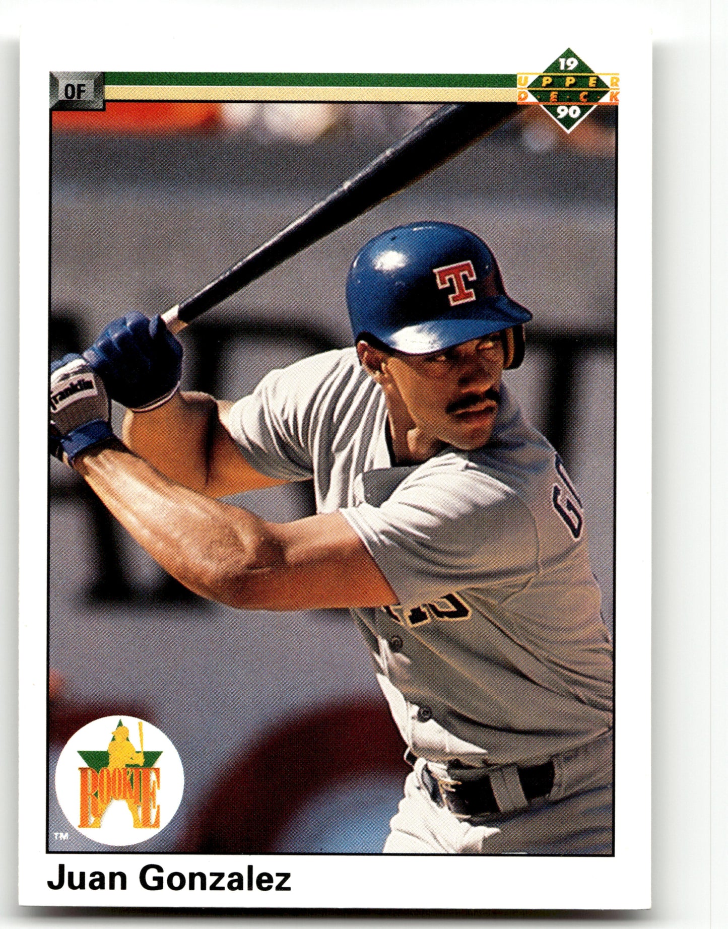 Juan Gonzalez - #72 - 1990 Upper Deck - Upper Deck