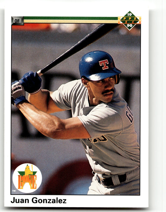 Juan Gonzalez - #72 - 1990 Upper Deck - Upper Deck