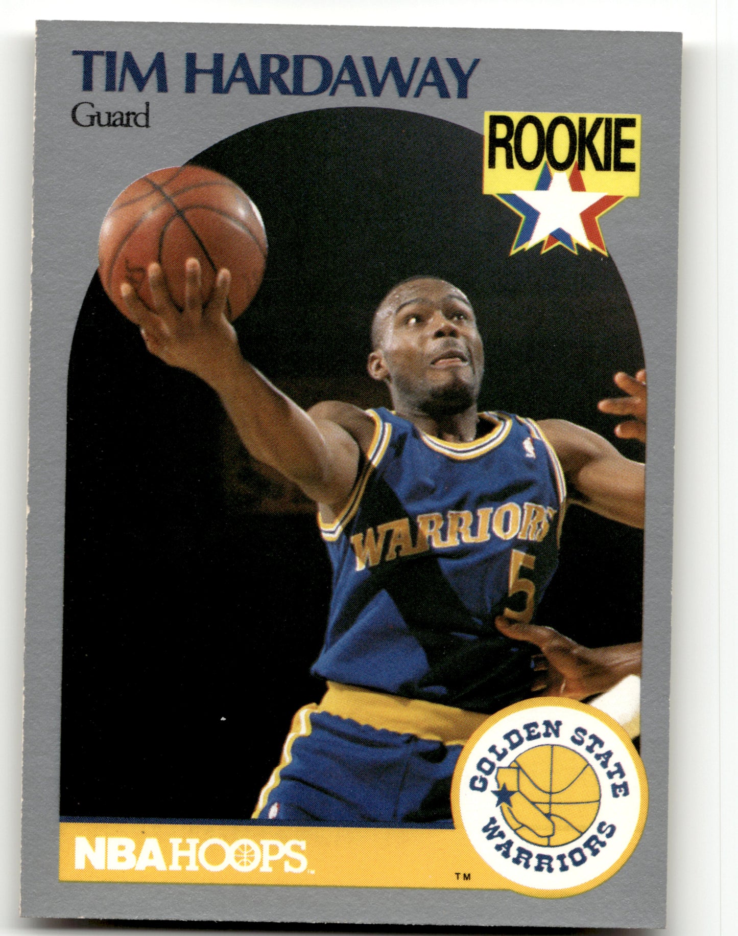 Tim Hardaway - #113 - 1990-91 Hoops -