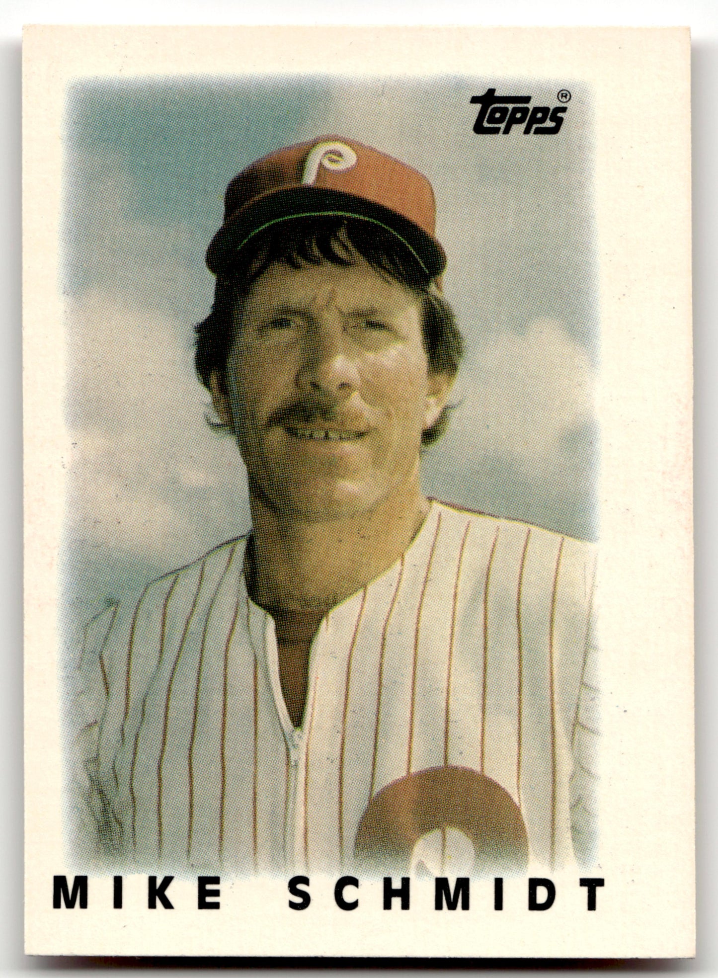 Mike Schmidt - #55 - 1986 Topps Major League Leaders Minis - Topps