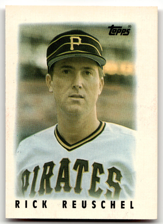 Rick Reuschel - #57 - 1986 Topps Major League Leaders Minis - Topps
